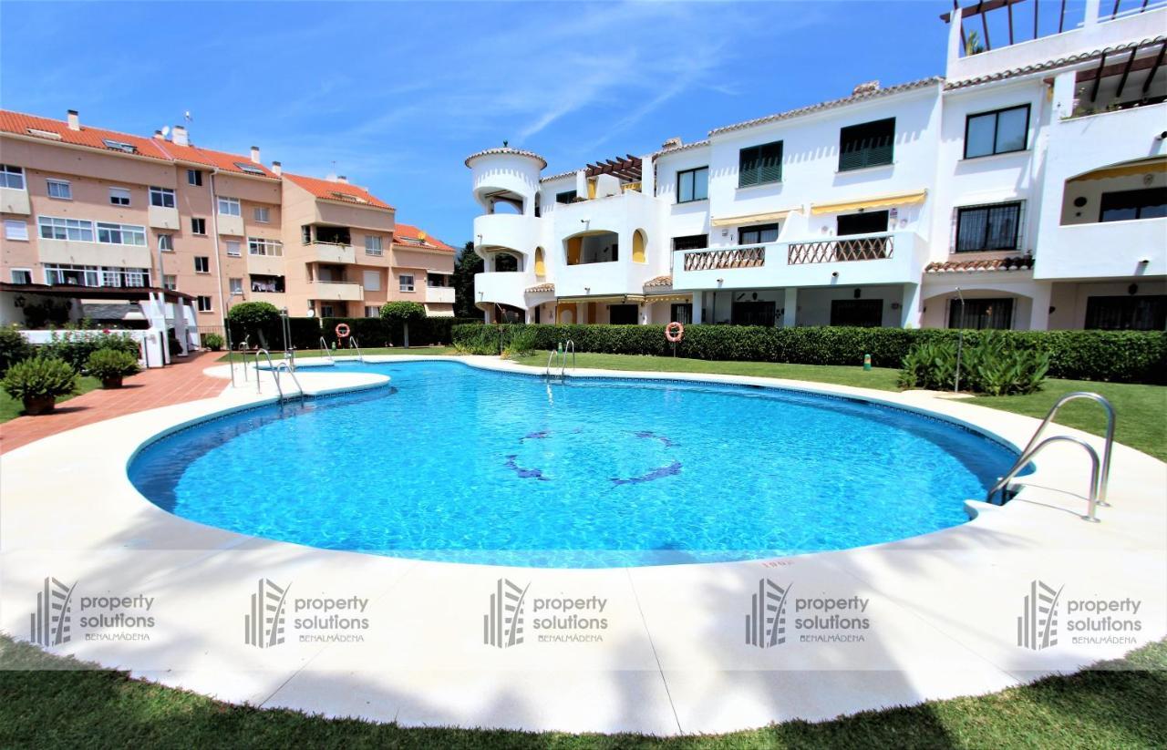 Pueblo Del Parque 3 - Terraza Soleada Con Jardin - Piscina Y Playa - Urbanizacion Tranquila Leilighet Benalmádena Eksteriør bilde