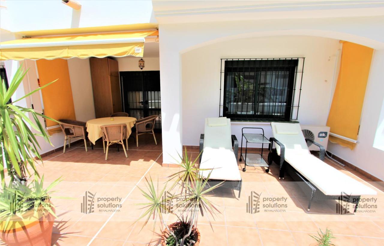 Pueblo Del Parque 3 - Terraza Soleada Con Jardin - Piscina Y Playa - Urbanizacion Tranquila Leilighet Benalmádena Eksteriør bilde