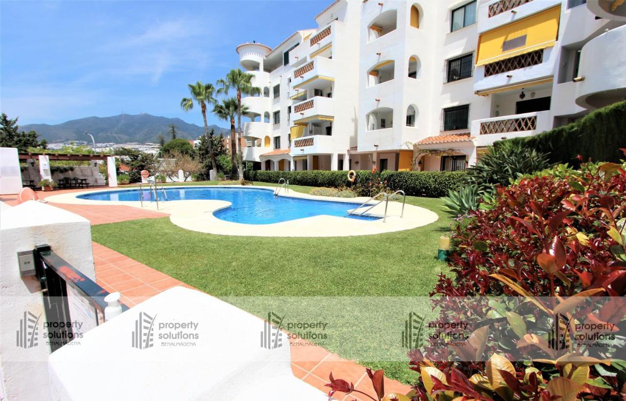 Pueblo Del Parque 3 - Terraza Soleada Con Jardin - Piscina Y Playa - Urbanizacion Tranquila Leilighet Benalmádena Eksteriør bilde