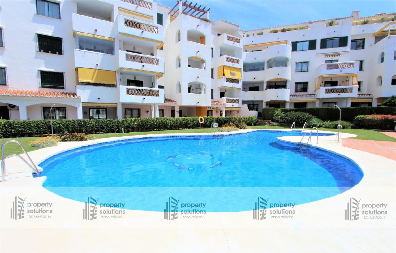 Pueblo Del Parque 3 - Terraza Soleada Con Jardin - Piscina Y Playa - Urbanizacion Tranquila Leilighet Benalmádena Eksteriør bilde