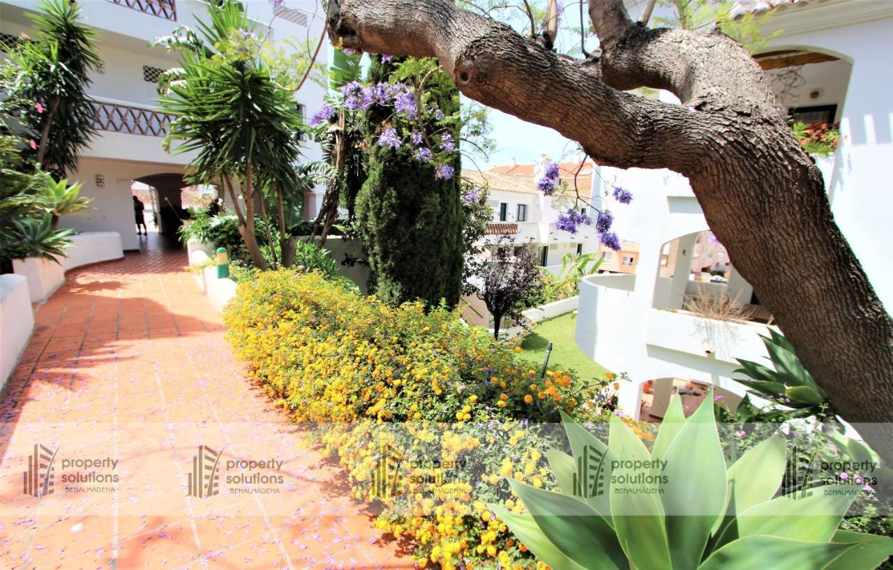 Pueblo Del Parque 3 - Terraza Soleada Con Jardin - Piscina Y Playa - Urbanizacion Tranquila Leilighet Benalmádena Eksteriør bilde