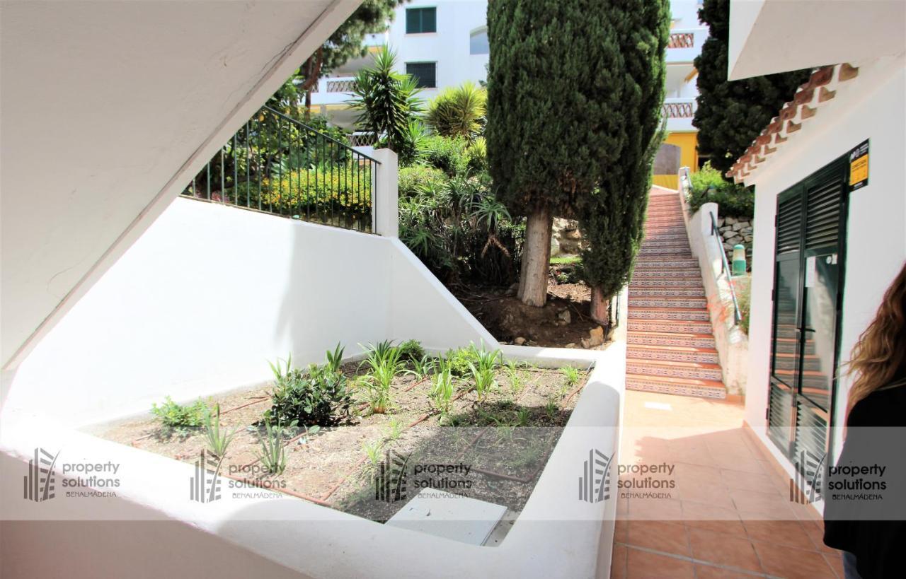 Pueblo Del Parque 3 - Terraza Soleada Con Jardin - Piscina Y Playa - Urbanizacion Tranquila Leilighet Benalmádena Eksteriør bilde