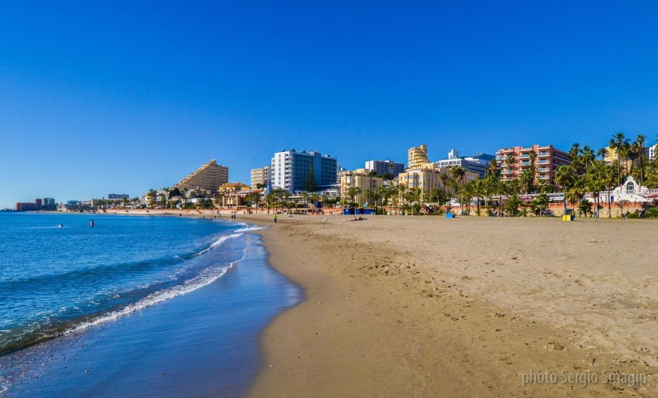 Pueblo Del Parque 3 - Terraza Soleada Con Jardin - Piscina Y Playa - Urbanizacion Tranquila Leilighet Benalmádena Eksteriør bilde