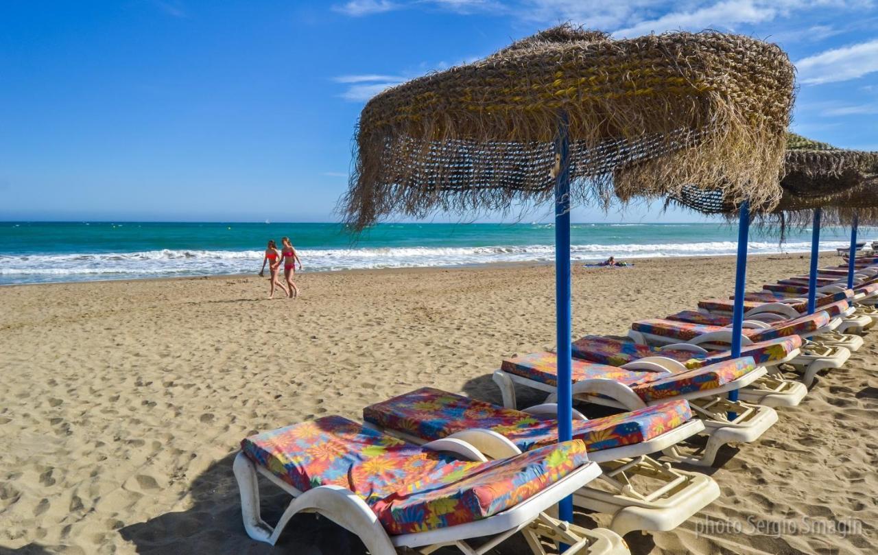 Pueblo Del Parque 3 - Terraza Soleada Con Jardin - Piscina Y Playa - Urbanizacion Tranquila Leilighet Benalmádena Eksteriør bilde